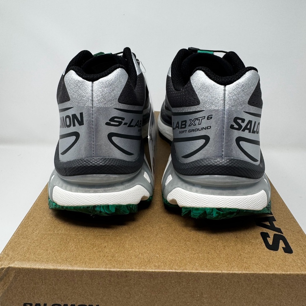 Salomon Green and Silver XT-6 x END Sneakers - Women’s 8/Men’s 6.5 - Picture 6 of 9